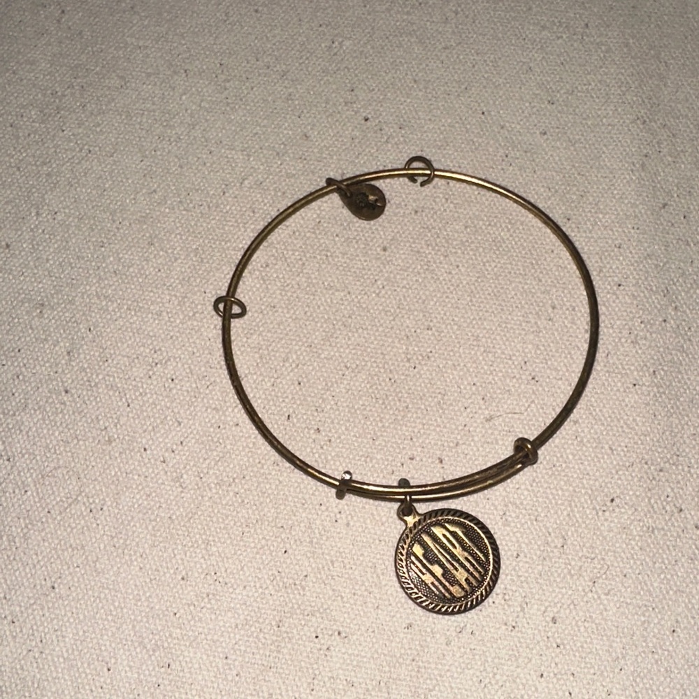 Alex and Ani Gold Charm Bracelet “Heart”